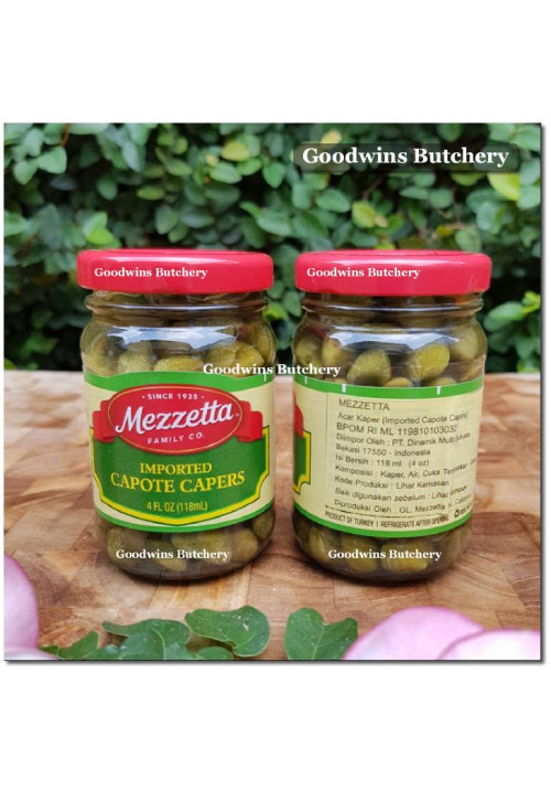 Pickle CAPERS CAPOTE Mezzetta Turkey  4fl.oz 118ml